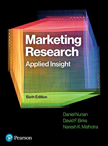 Marketing Research Applied Insight (6th Edition) - Original PDF